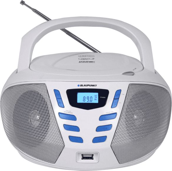 Radio CD Blaupunkt BB7WH, USB, FM MP3, e bardhë