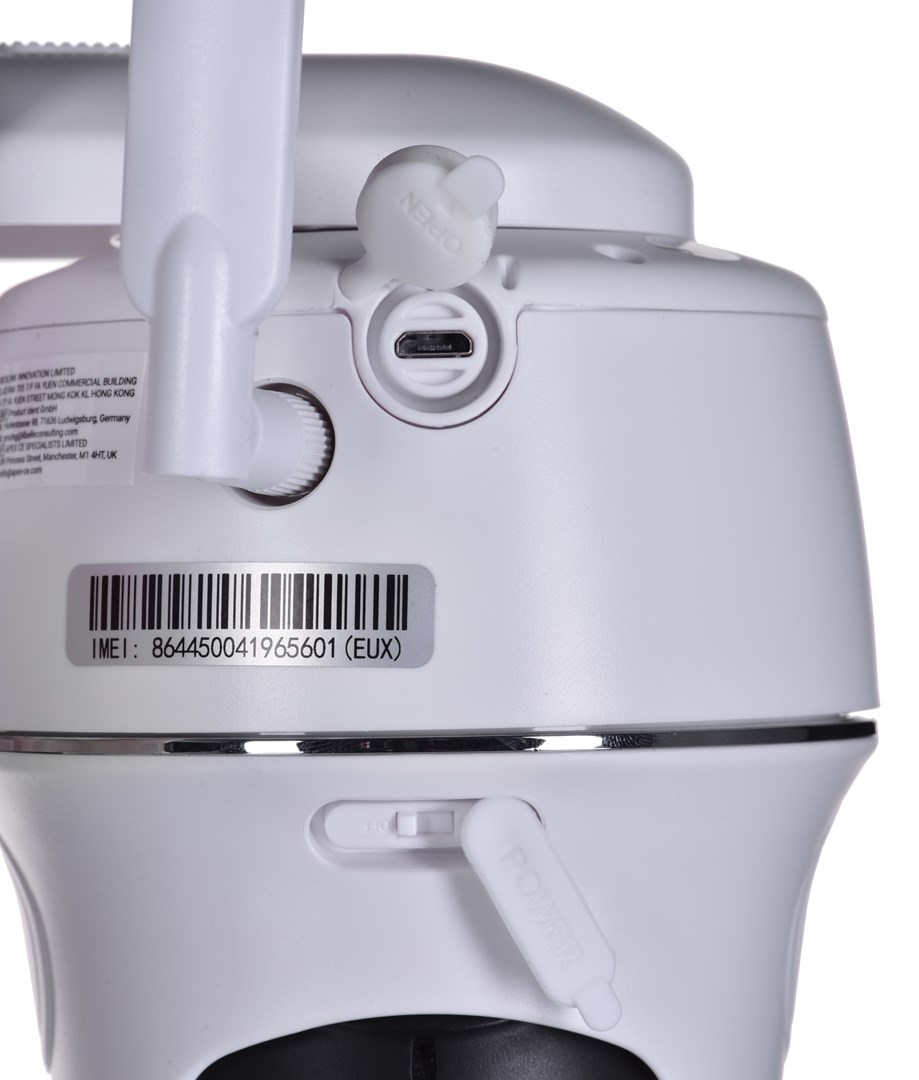 Kamerë IP Reolink GO PT Plus, 4MP, 4G LTE, bateri, e bardhë