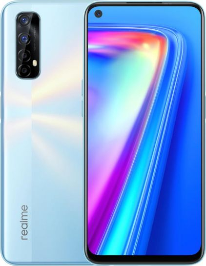 Celular Realme 7, 6.5'', 1080 x 2400px, 6GB RAM, 64GB Dual SIM, i bardhë