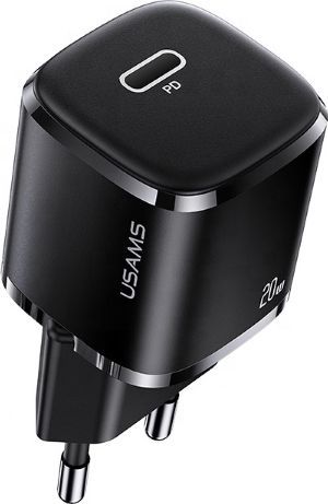 Karikues USAMS T36 US-CC124, 1xUSB-C, 20W, PD3.0 Fast Charging, i zi