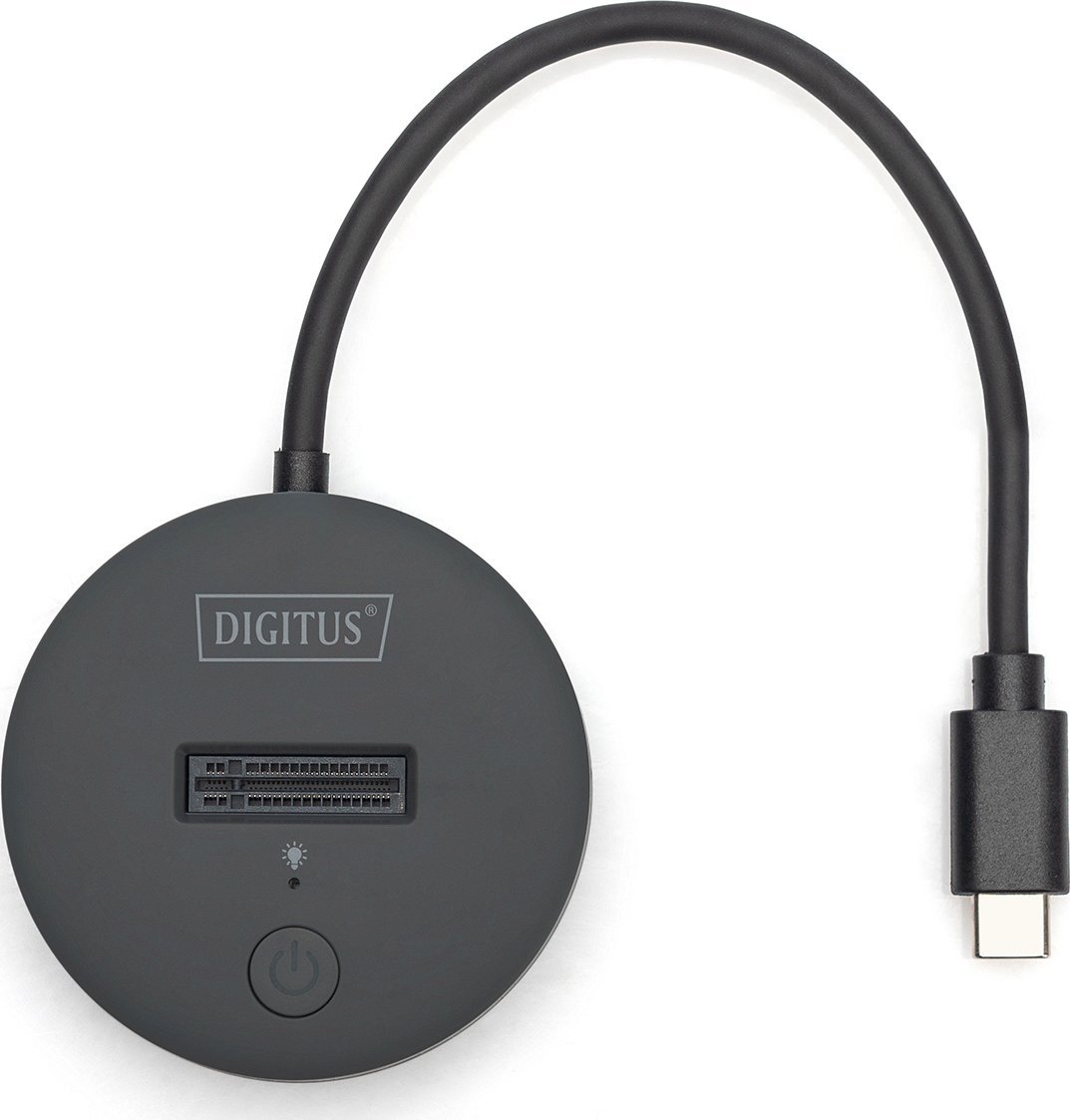 Докинг станица Дигитус за SSD M.2 NVMe SATA, USB C 3.2 Gen2 10Gbps, до 4TB, црна