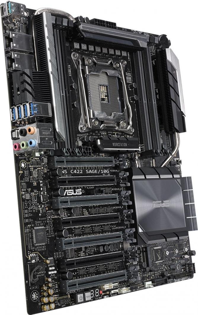 Pllakë amë Asus WS Intel C422