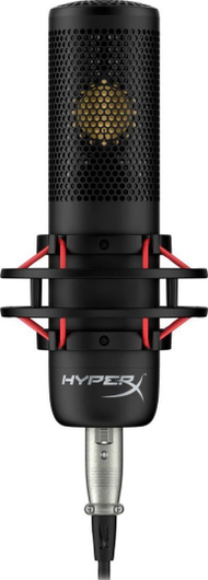 Mikrofon kondensator HyperX ProCast 699Z0AA, XLR, me shock mount dhe pop filter, i zi