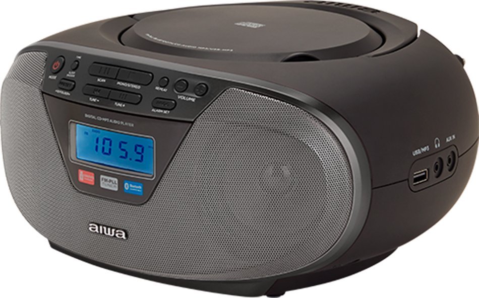 Аудио микросистем Aiwa BBTU-400BK, CD MP3 USB, Блутут FM, црн