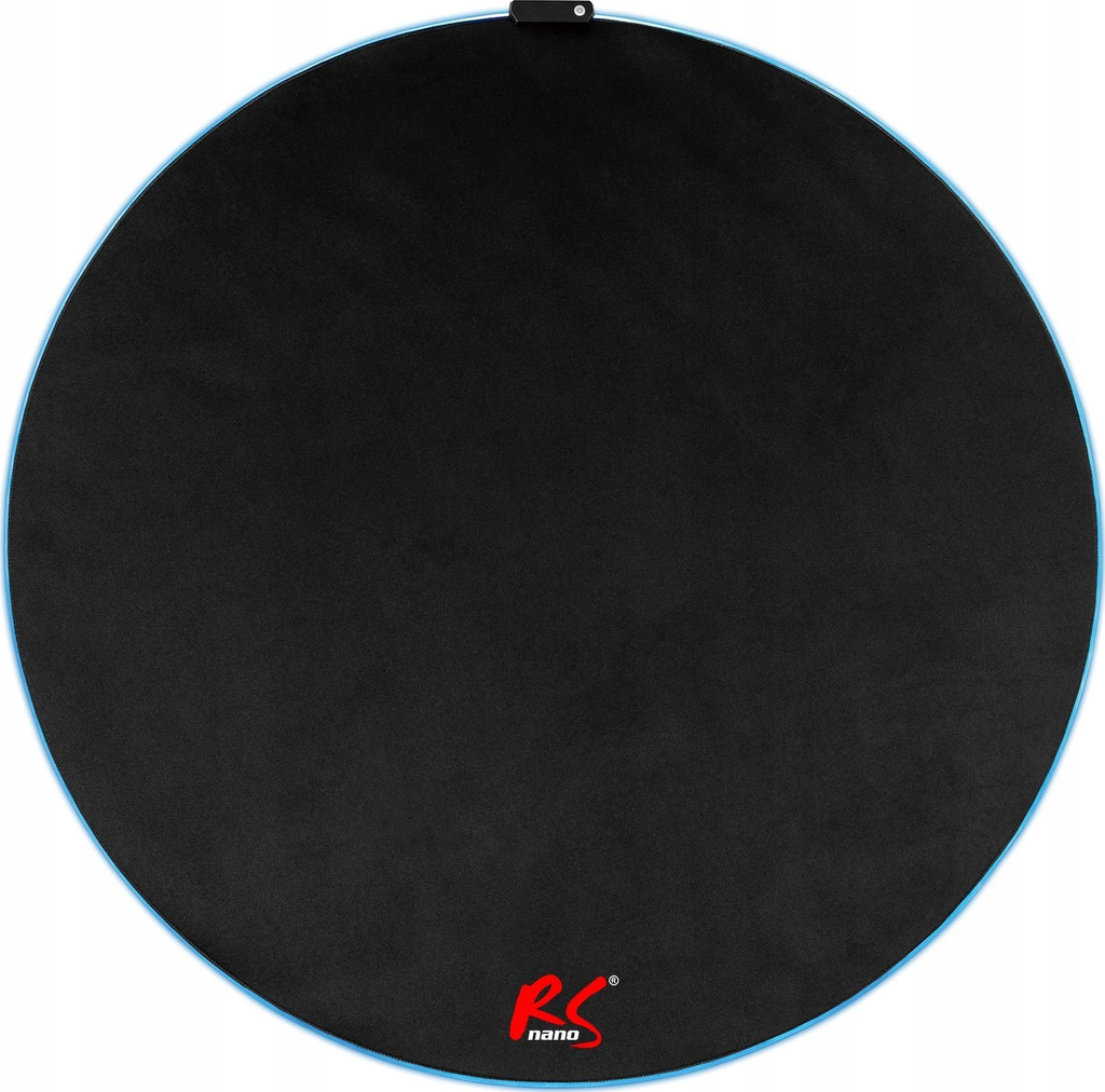 Tapet gaming NanoRS Pad Under Chair RGB RS171, aksesor për karrige lojërash, i zi