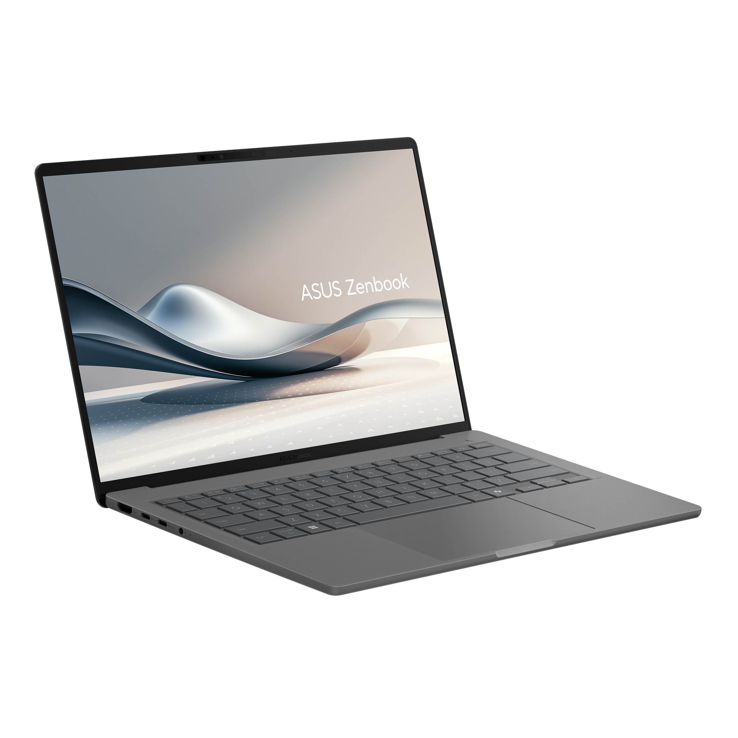 Laptop ASUS Zenbook A14 OLED UX3407QA, 14", OLED, gri Iceland