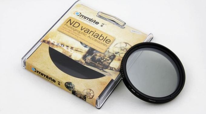 Filtër gri variabël CAMDIOX Fader 58mm, ND2 ND400