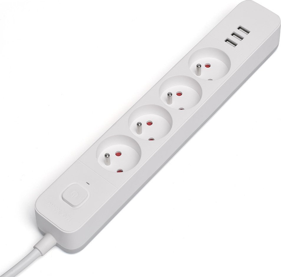 Prizë multiple Savio SAVLZ-12, 4 dalje, 1.5 m, e bardhë