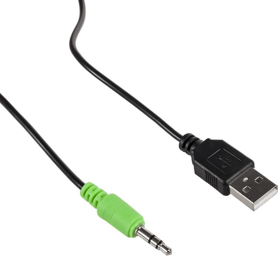 Audiocore AC805 Компјутерски звучници, 6W, USB, Црни