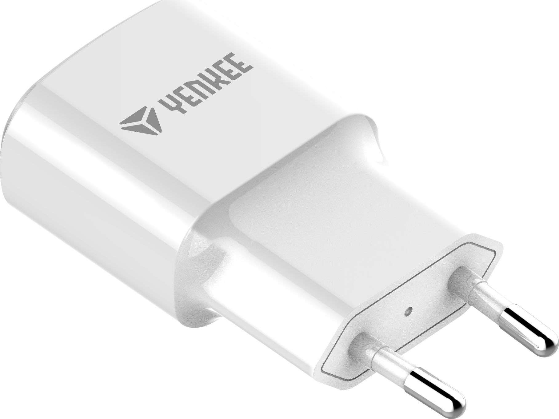 Karikues USB Yenkee YAC 2023WH, 1x USB A, 2.4A, i bardhë