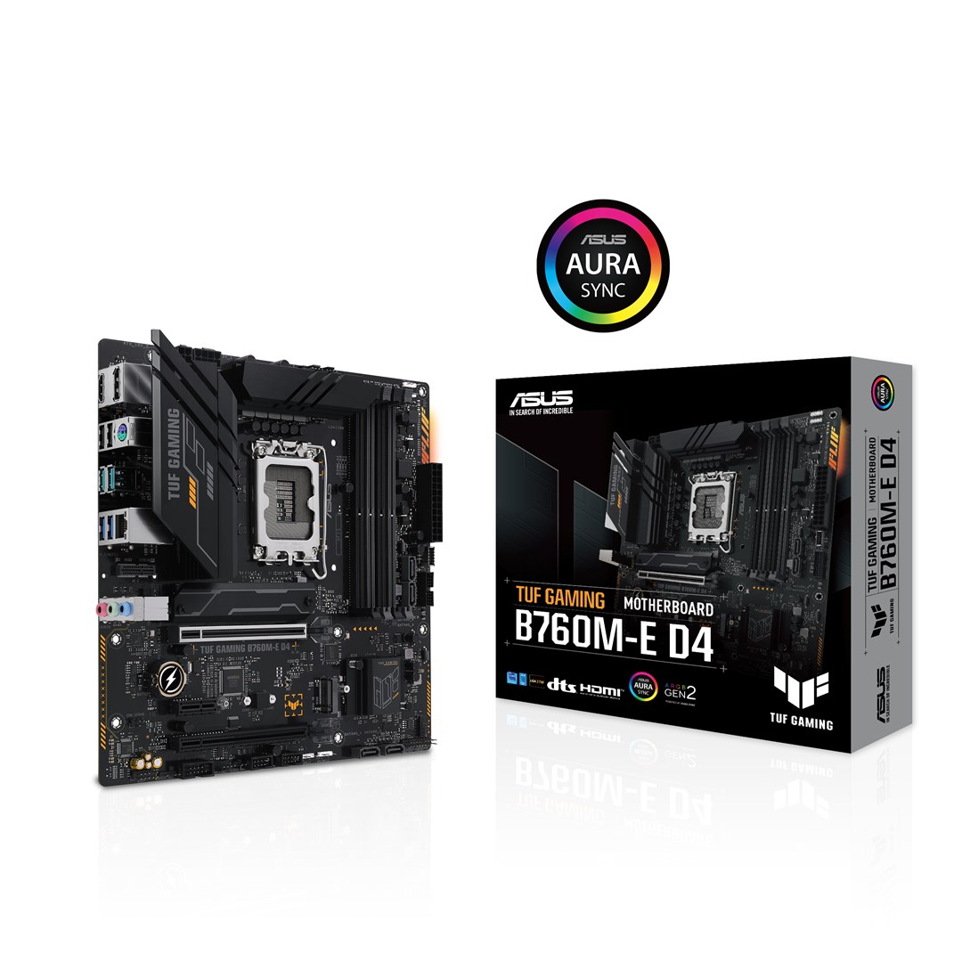 Pllakë amë ASUS TUF Gaming B760M-E D4 Intel B760 LGA 1700 micro ATX