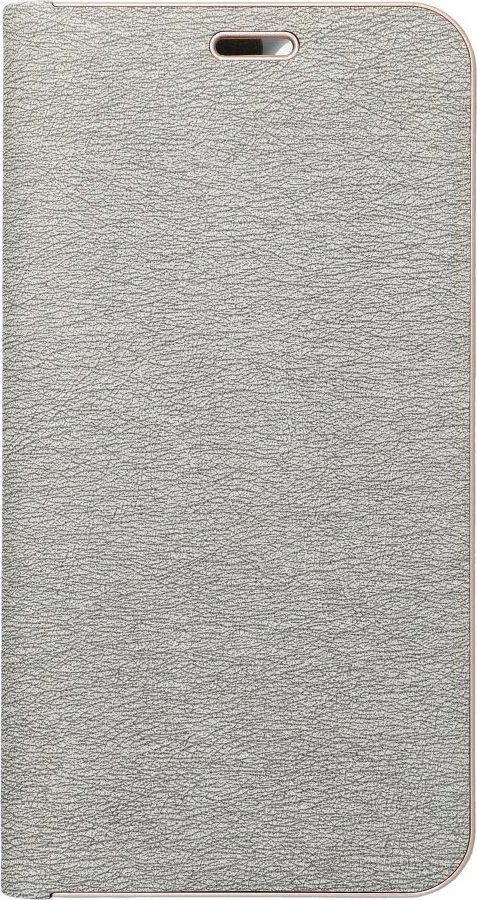 Futrollë Vennus Book Case për Xiaomi Poco M6 Pro 4G, lëkurë ekologjike, me magnet, ngjyrë argjendi