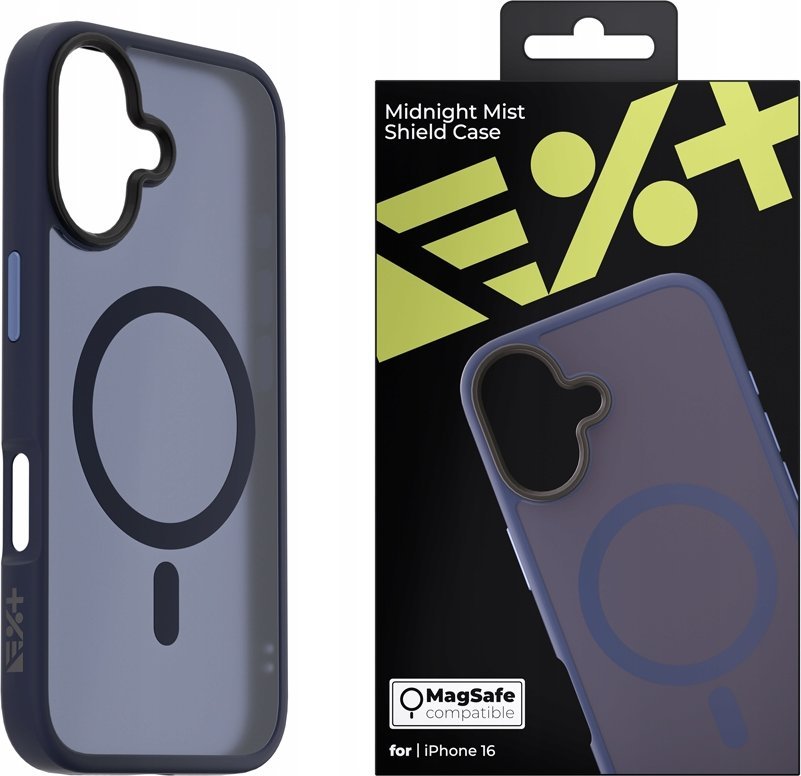 Калуша Next One Mist Shield MagSafe за iPhone 16, Midnight Blue
