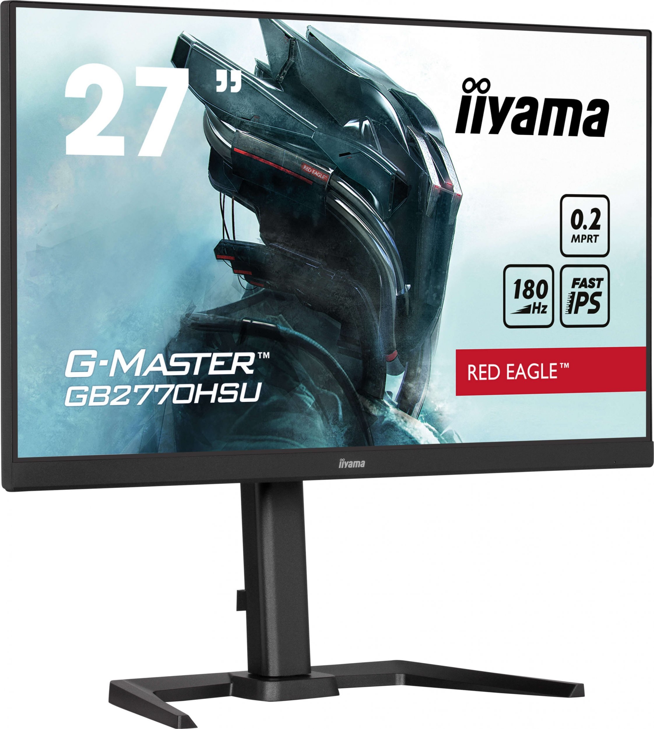Монитор за гејминг Иијама G-MASTER GB2770HSU-B6, 27", Full HD, 180Hz, црн