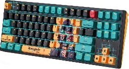 Tastierë mekanike A4TECH Bloody AT87 Renegade, RGB, USB, e zezë