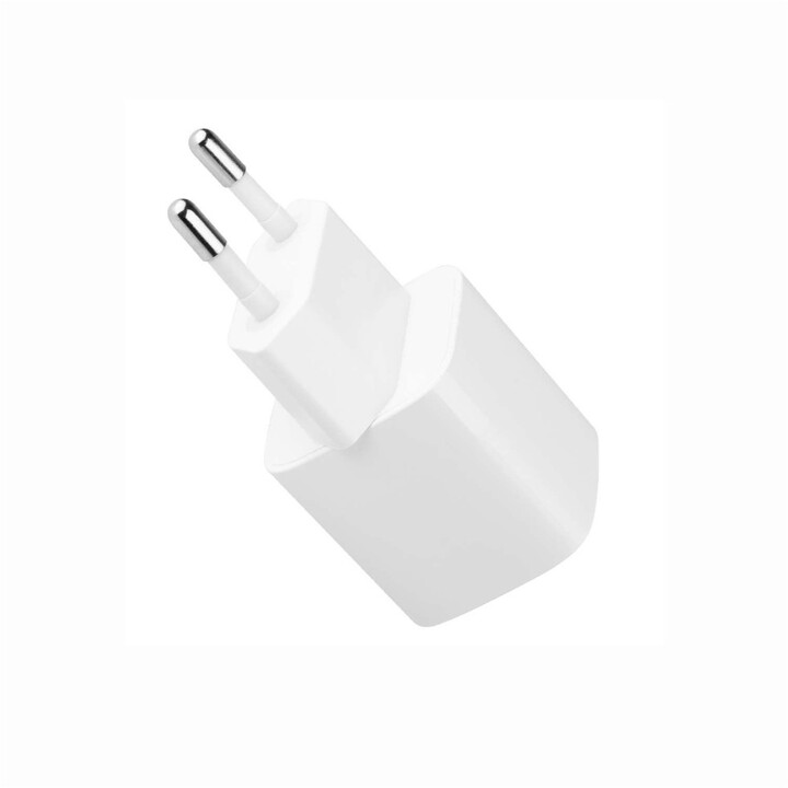 Karikues FIXED Mini USB-C, PD, 30W, bardhë