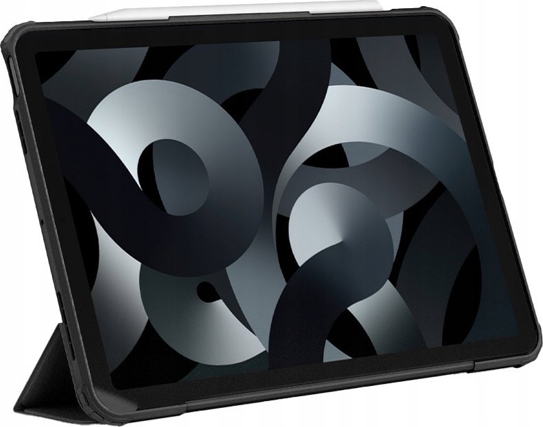 Këllëf tablet Spigen Air Skin Pro, për iPad Air 11" 2024, kapak magnetik, i zi