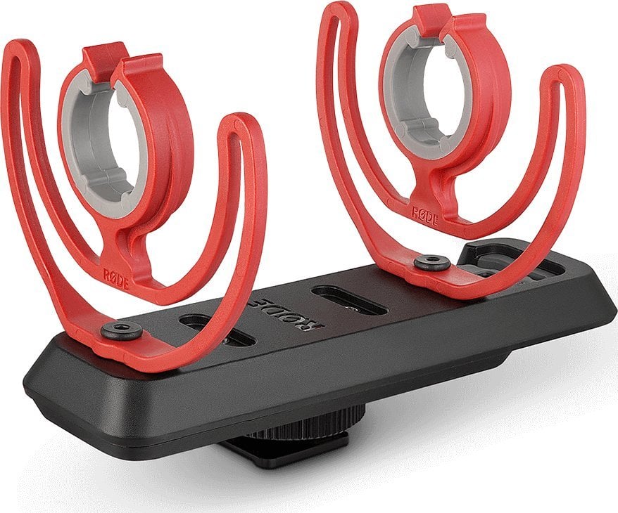 Mbajtëse shock mount Rode SM3-R, për mikrofon në kamerë, me pezullim Rycote Lyre, e zezë
