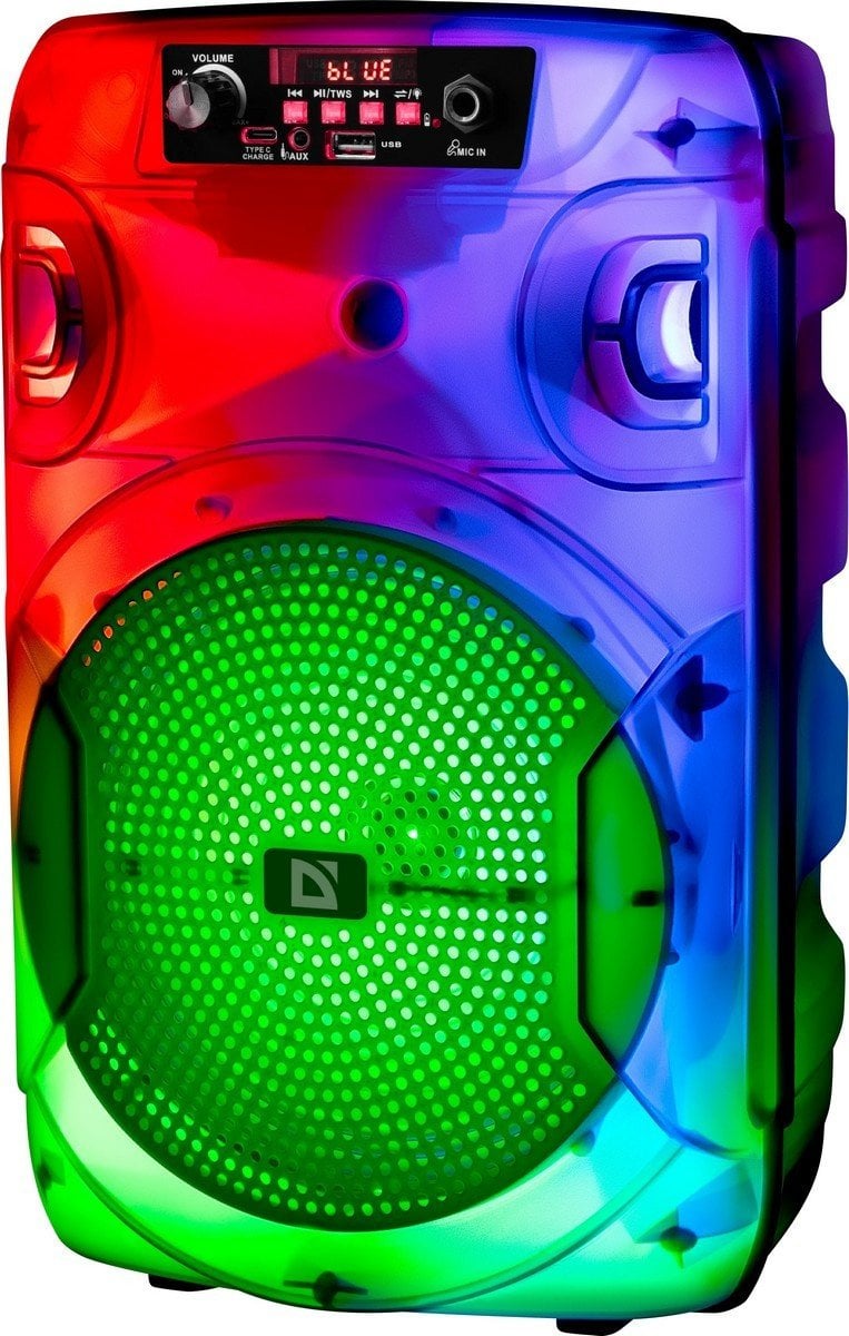 Altoparlant portativ Boomer 12, Bluetooth 5.4, LED, i zi