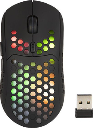 Miush gaming pa tela BLOW FLASH, 1600 DPI, LED shumëngjyrëshe, i zi
