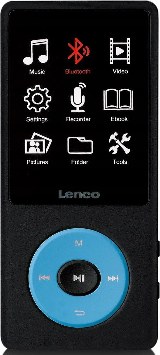 MP4 Player Lenco Xemio-860, 8GB, Bluetooth, blu