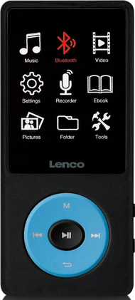 MP4 Player Lenco Xemio-860, 8GB, Bluetooth, blu