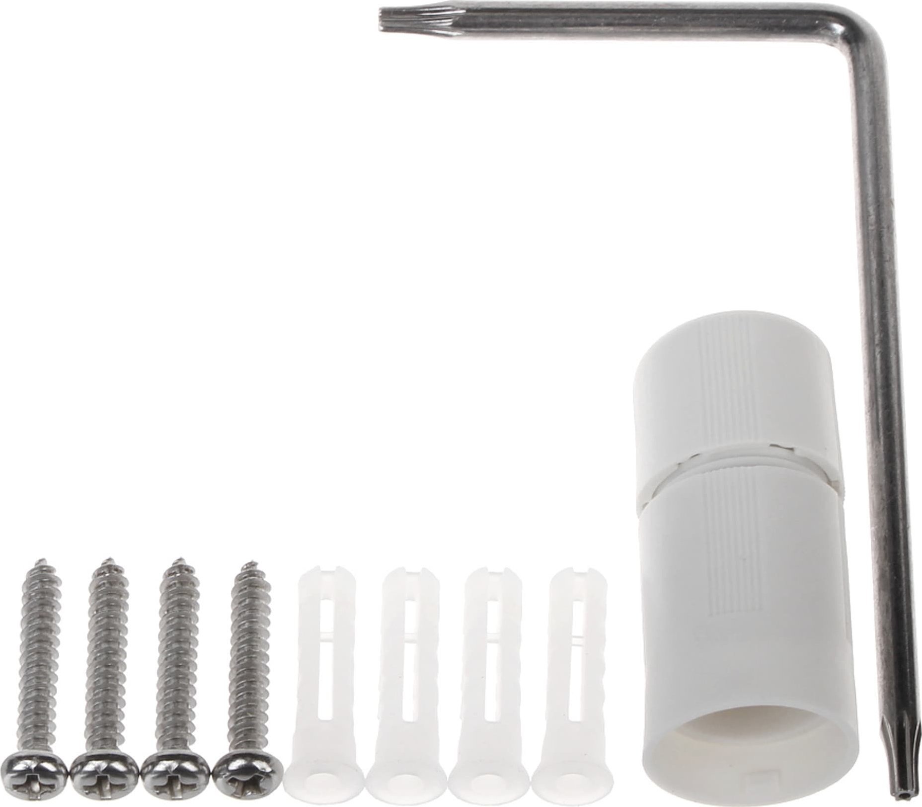 Set monitorimi Dahua 4MP Dual Light, 6 kamera IP, NVR me HDD 2TB, i bardhë