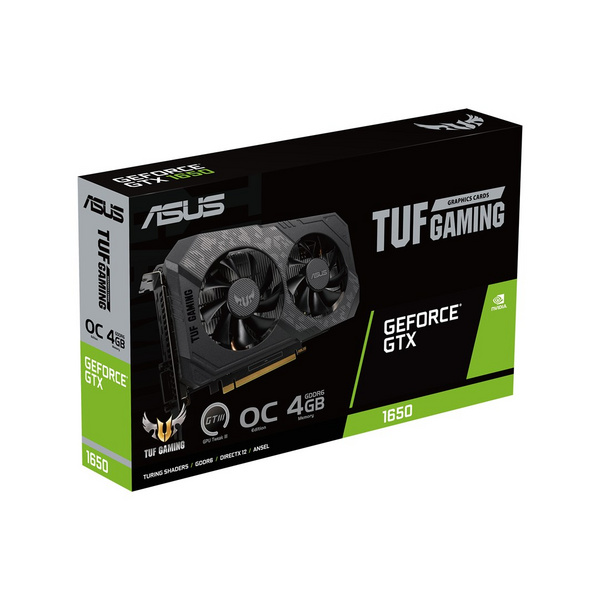 Kartë grafike ASUS TUF Gaming NVIDIA GeForce GTX 1650, 4 GB GDDR6