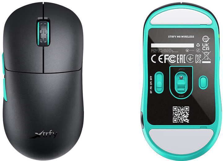 Maus Xtrfy M8, i zi