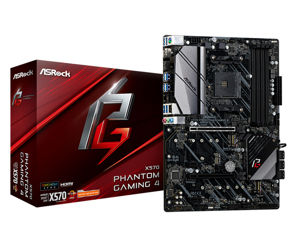 Pllakë amë Asrock X570 Phantom Gaming 4 AMD X570 Socket AM4 ATX