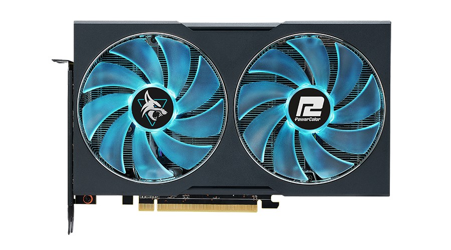 Kartë grafike PowerColor Hellhound AMD Radeon RX 7600 XT, 16 GB GDDR6