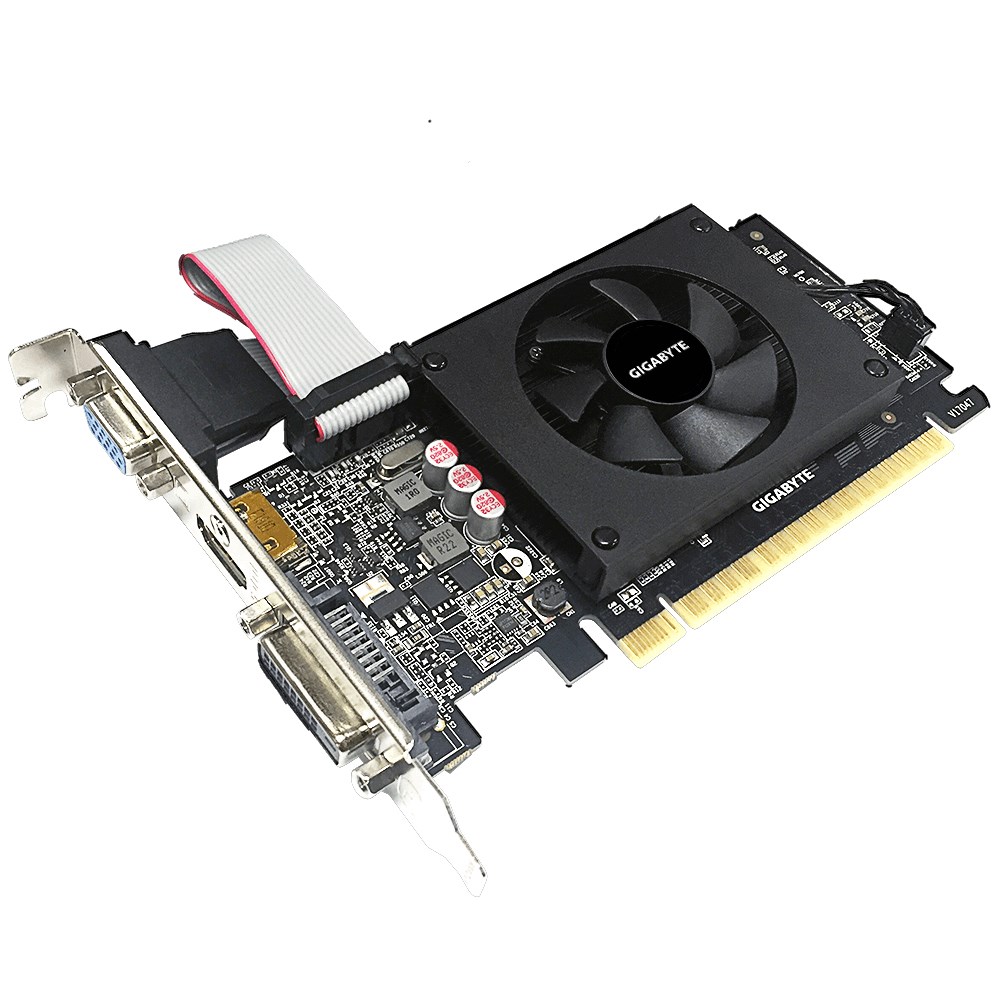 Kartë grafike GIGABYTE NVIDIA GeForce GT 710, 2 GB GDDR5, GV-N710D5-2GIL