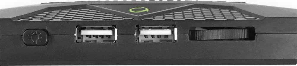 Ладилна подлога за лаптоп Еsperanza Breva ECG107, 17\", RGB, црна