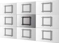 Mbajtëse murale për monitor Neomounts WL95-800BL1, 42"-70", deri 35 kg, e zezë