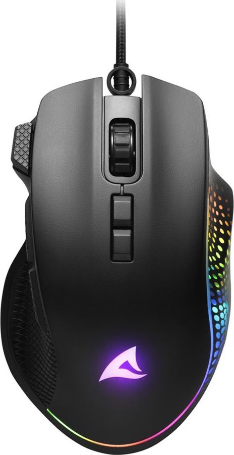 Mouse Sharkoon SHARK Force 3, optik 12800 DPI, USB, i zi