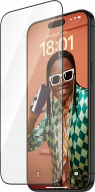 Mbrojtës ekrani PanzerGlass Recycled Glass UWF WA, për iPhone 15 Pro Max, xham i temperuar, transparent