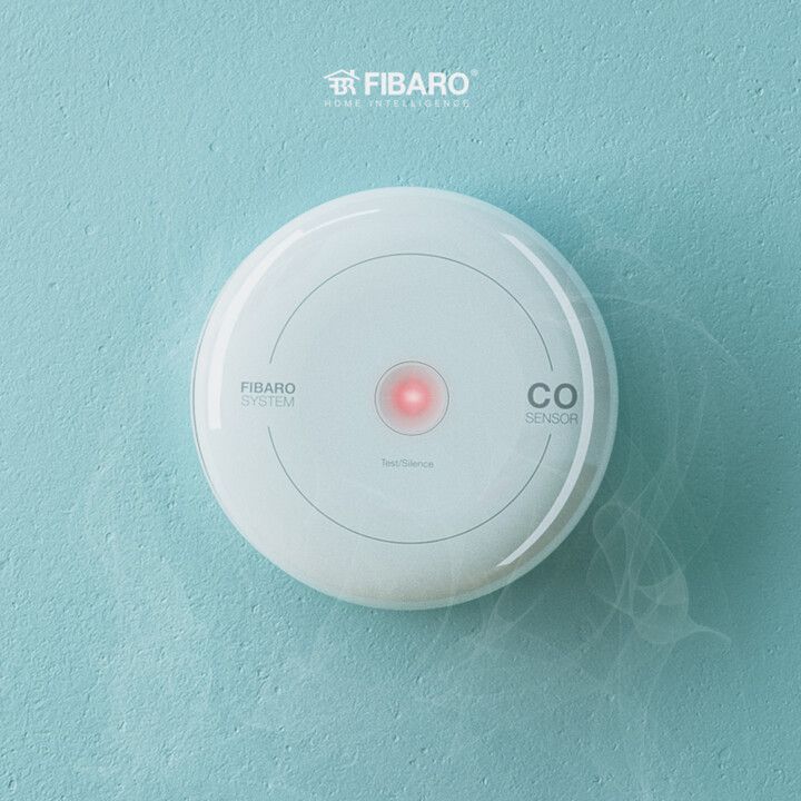 Detektor i CO Fibaro për Apple HomeKit