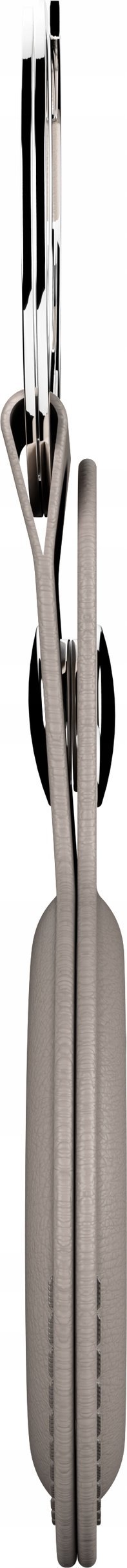 Кожна држачка за Епл АирТаг KeyBudz AirTag Keyring, метална карабинерка, sandy beige