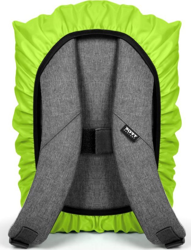 Mbulesë shiu për çantë Port Designs 180113, deri 25L, me LED, e verdhë neon