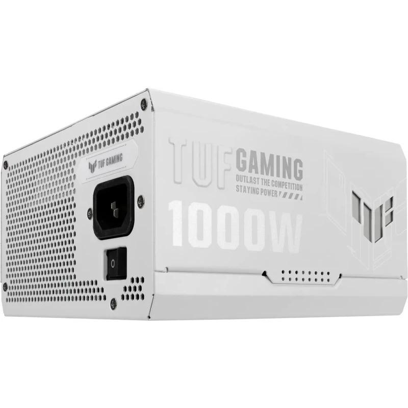 Furnizues energjie ASUS TUF Gaming 1000W Gold White Edition, 80 Plus Gold, modulare, i bardhë