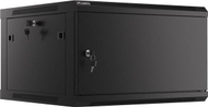 Ѕиден кабинет Lanberg WF01-6606-00B, 19\", 6U, црн