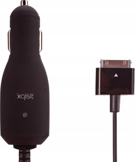 Karikues veture XQISIT për iPhone, dalje 5V, kompakt, i zi