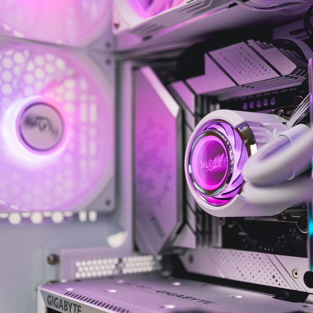 Ftohës me ujë për CPU Valkyrie Jarn 360 ARGB AIO, AMD AM4/AM5, Intel LGA 1700, i bardhë