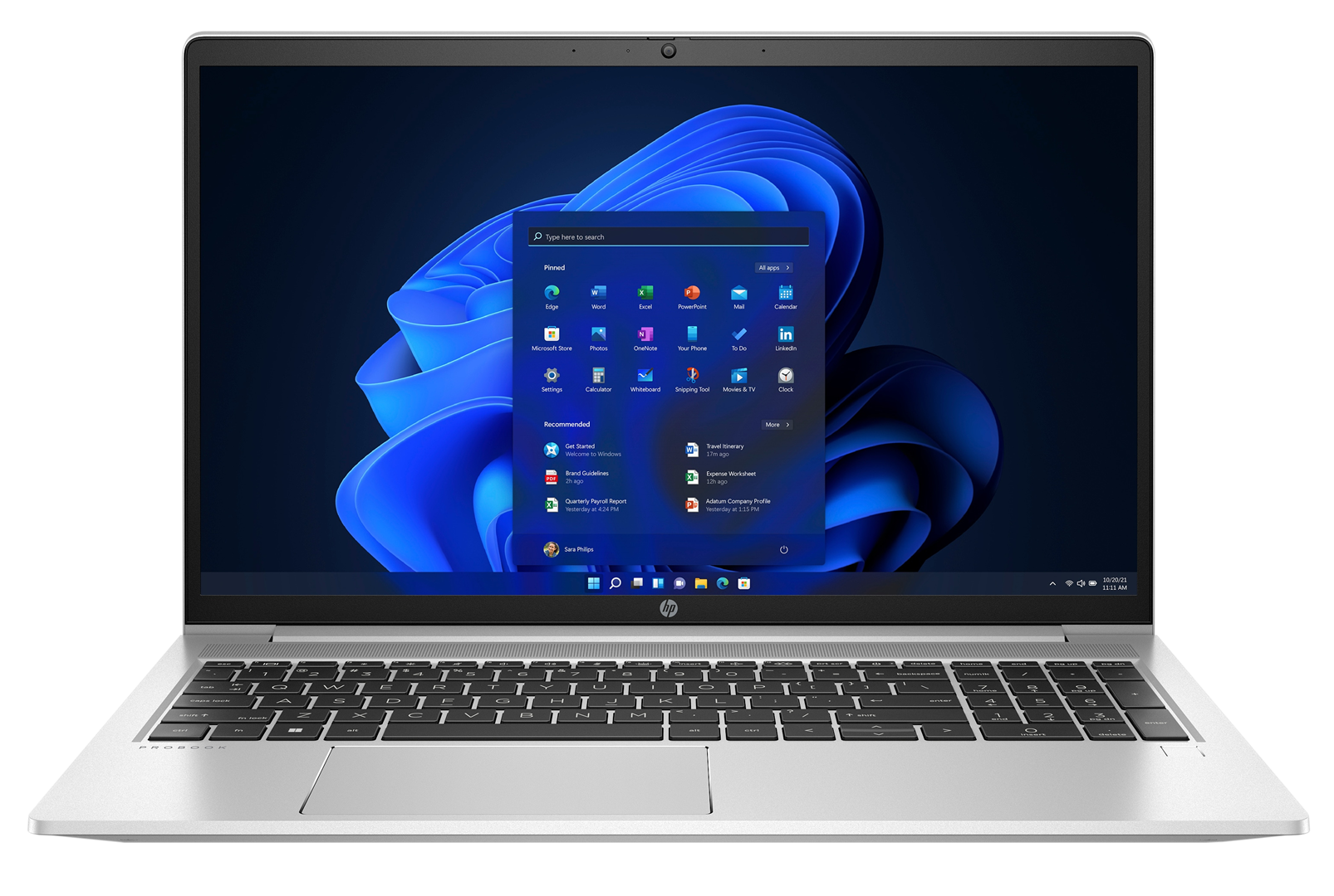 Laptop HP ProBook 455 G8, 15.6", AMD Ryzen 5 5600U, 16 GB RAM, 256 GB SSD, i argjendtë