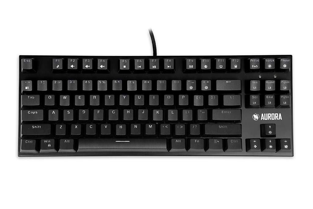 Tastierë iBOX Aurora K-2R, Blue Switch, RGB, e zezë