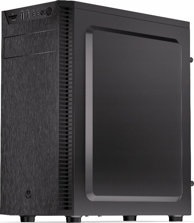 Kuti kompjuteri Endorfy Armis 100 Solid EY2A015, ATX, midi tower, e zezë