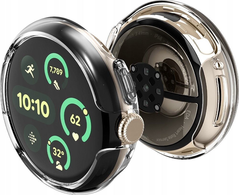 Mbulesë Spigen Thin Fit Crystal Clear, për Google Pixel Watch, transparente