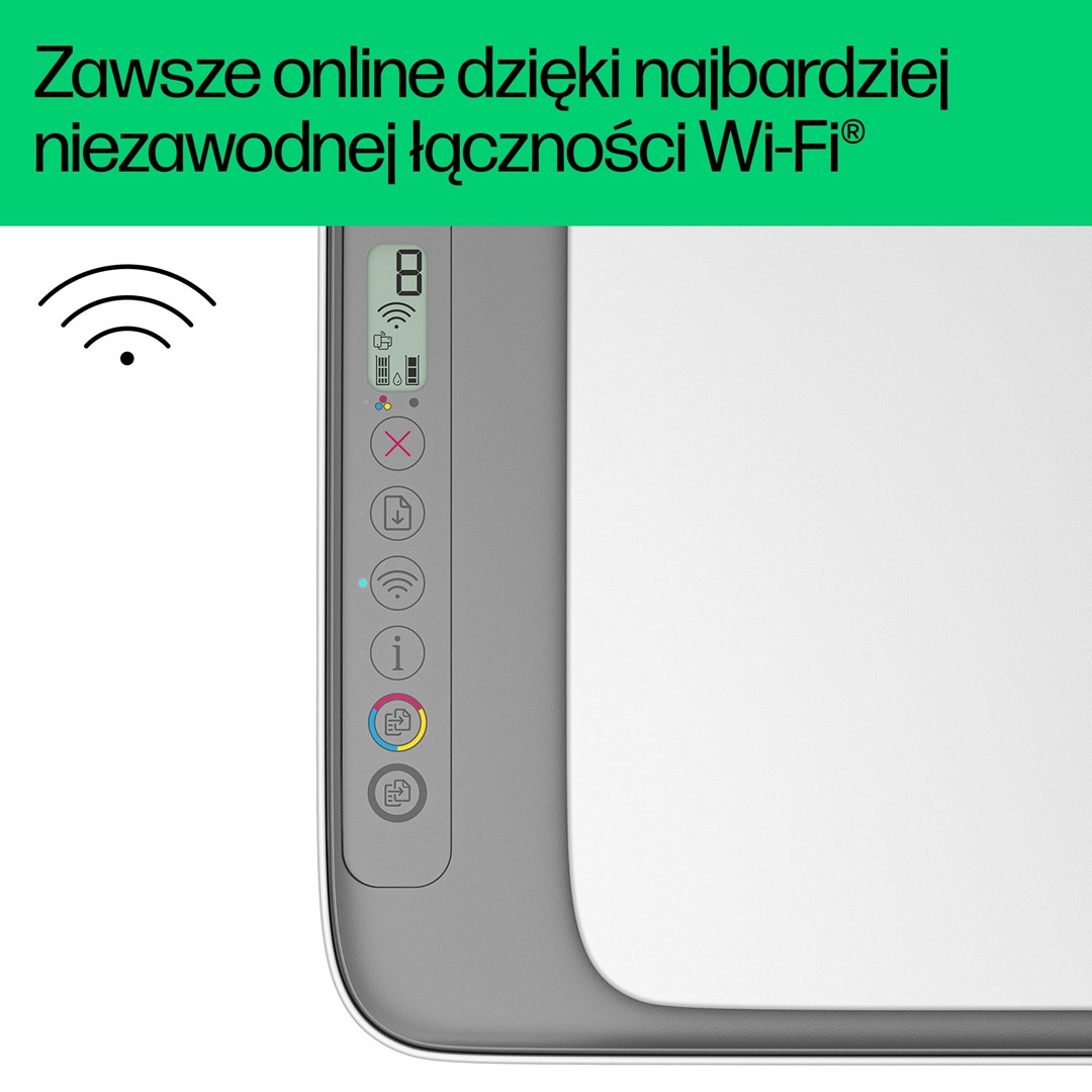 [OUTLET] Printer multifunksional HP DeskJet 2820e, Inkjet termal, i hirtë