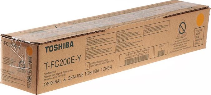 Toner për printer Toshiba T-FC200E, i verdhë