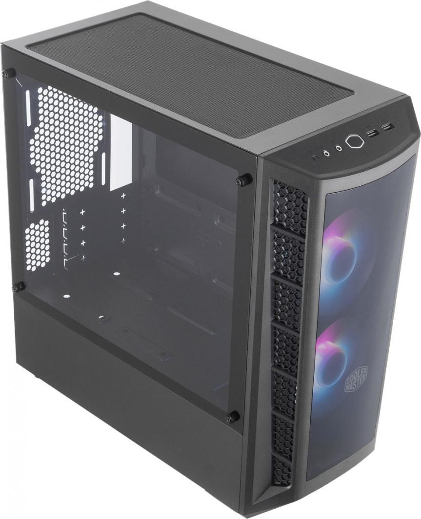 Kasë kompjuteri Cooler Master MasterBox MB320L ARGB + kontrolluesi ARGB (MCB-B320L-KGNN-S02)